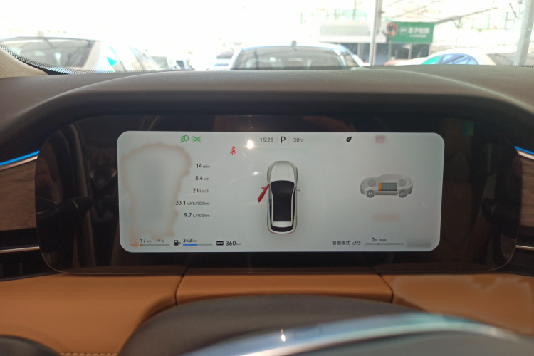 鸿蒙智行 问界M5 2022款 增程四驱性能版局部细节14