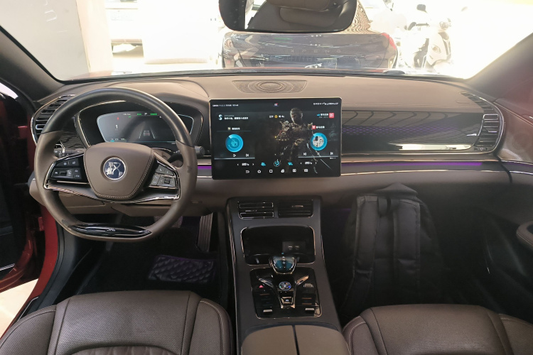 比亚迪 汉 2020款 EV 四驱高性能版旗舰型中控内饰7002