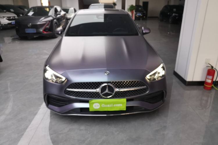 奔驰C级 2022款 改款 C 200 L 运动版车身外观6001