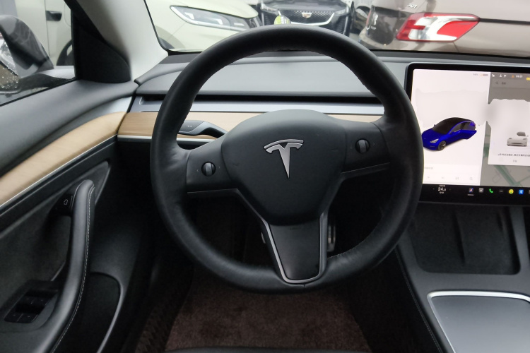 特斯拉 Model 3 2021款 标准续航后驱升级版中控内饰13