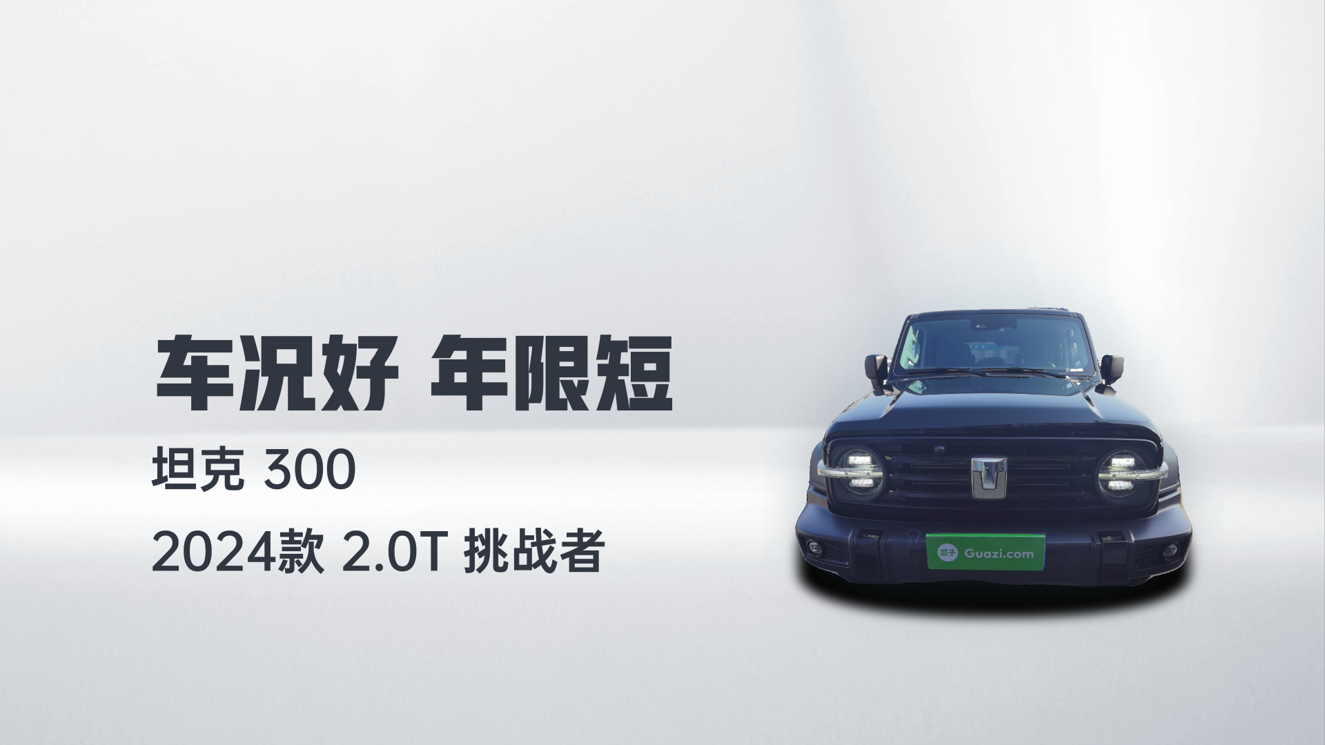 坦克300 2024款 2.0T 挑战者解读2