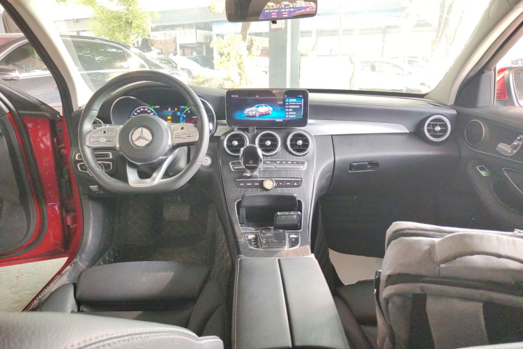 奔驰C级 2020款 改款 C 200 L 时尚型运动版中控内饰12