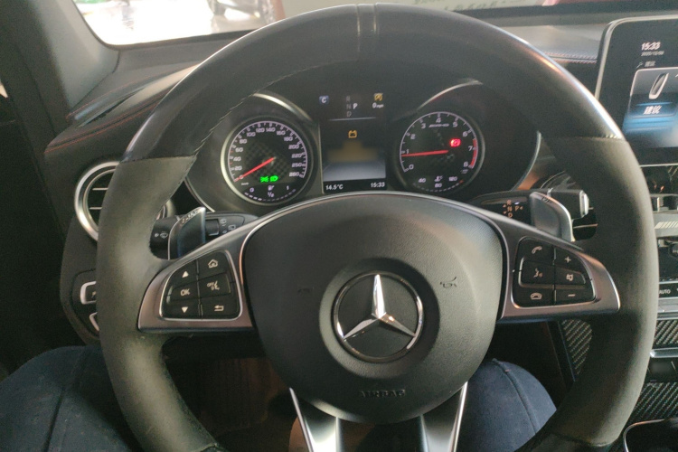 奔驰GLC AMG 2017款 AMG GLC 43 4MATIC 特别版中控内饰13