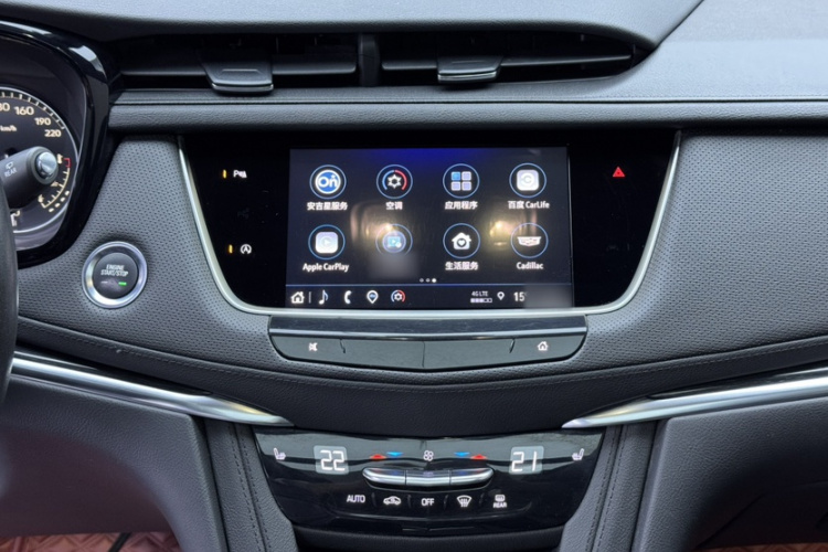 凯迪拉克XT5 2022款 2.0T 两驱豪华型中控内饰7006