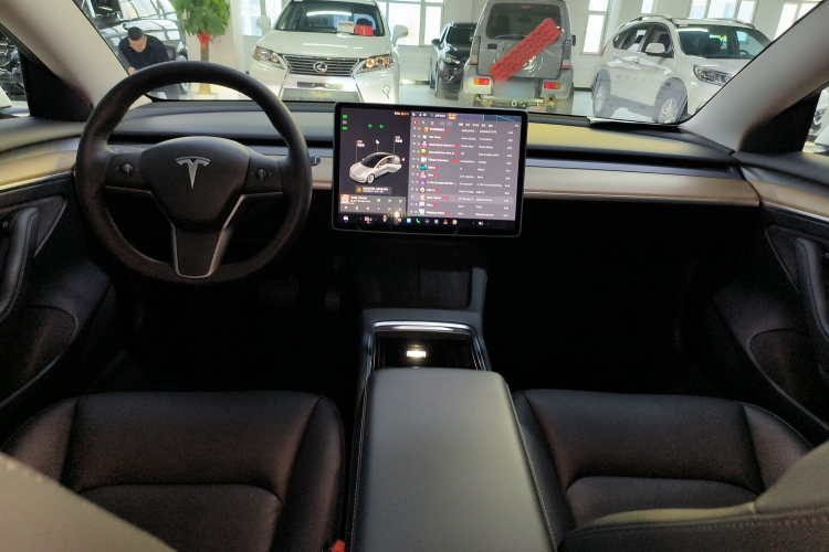 特斯拉 Model 3 2021款 标准续航后驱升级版中控内饰12