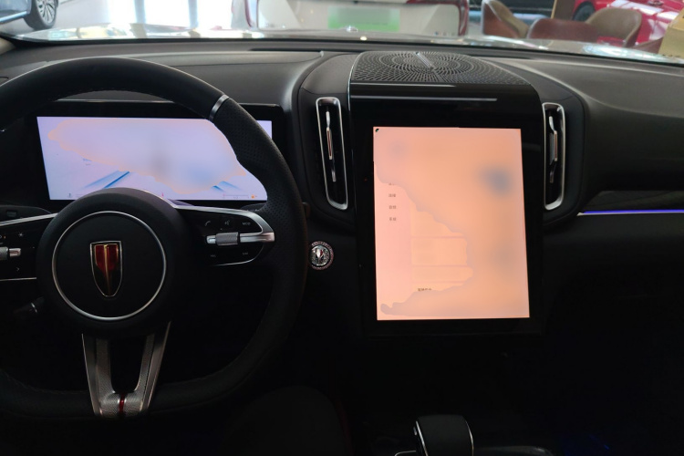 红旗HS3 2023款 1.5T 两驱善为版中控内饰12