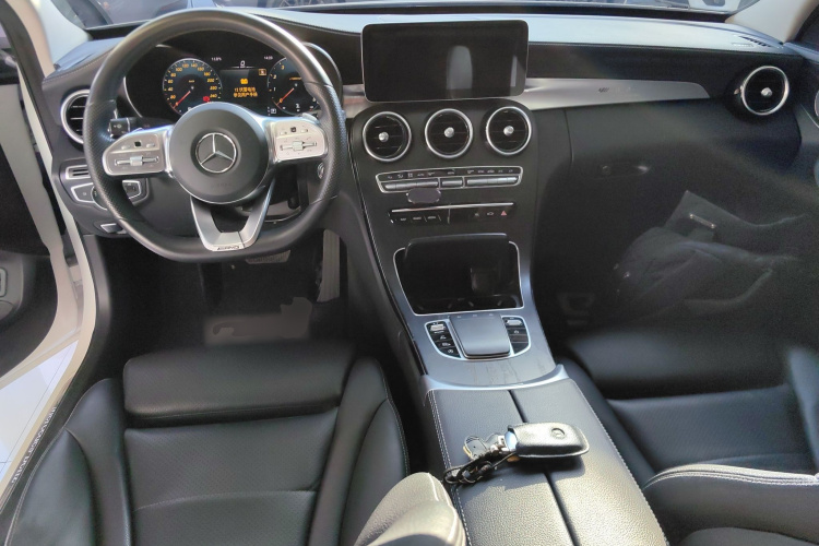 奔驰C级 2021款 C 200 L 时尚型运动版中控内饰12