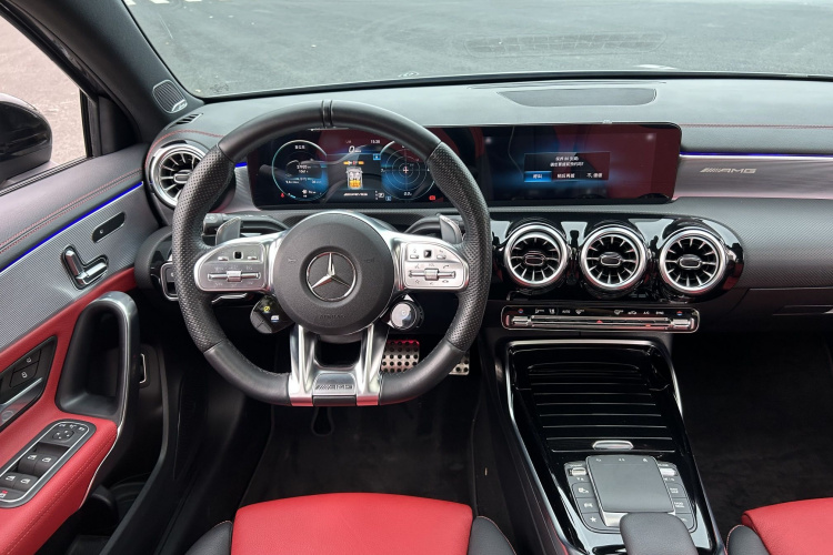 奔驰A级AMG 2022款 AMG A 35 L 4MATIC中控内饰7007
