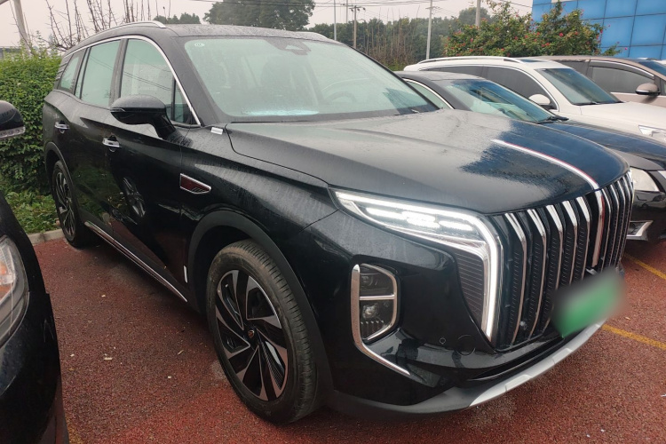 红旗HS7 PHEV 2024款 2.0T PHEV 四驱旗畅版 7座车身外观3