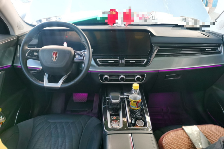 红旗HS5 2023款 2.0T 旗享Pro版中控内饰12