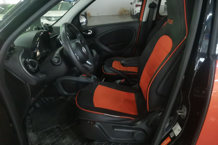 smart forfour 2018款 0.9T 66千瓦先锋版中控内饰19
