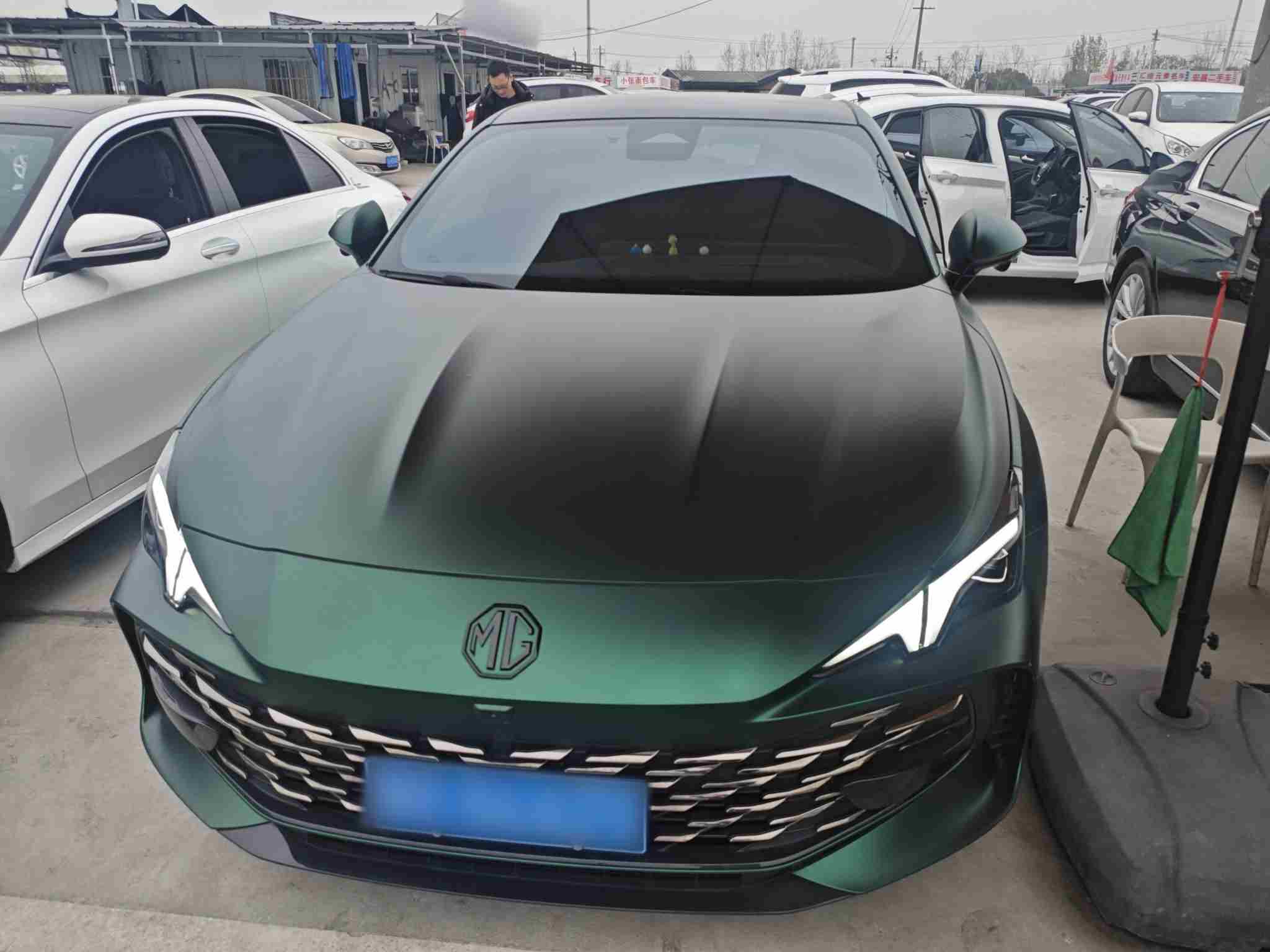 成都二手名爵MG7 2023年款，新手练手车况全透明拆解