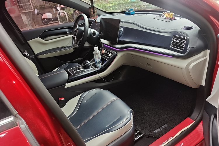 比亚迪 秦PLUS 2021款 EV 500KM 尊贵型局部细节9005