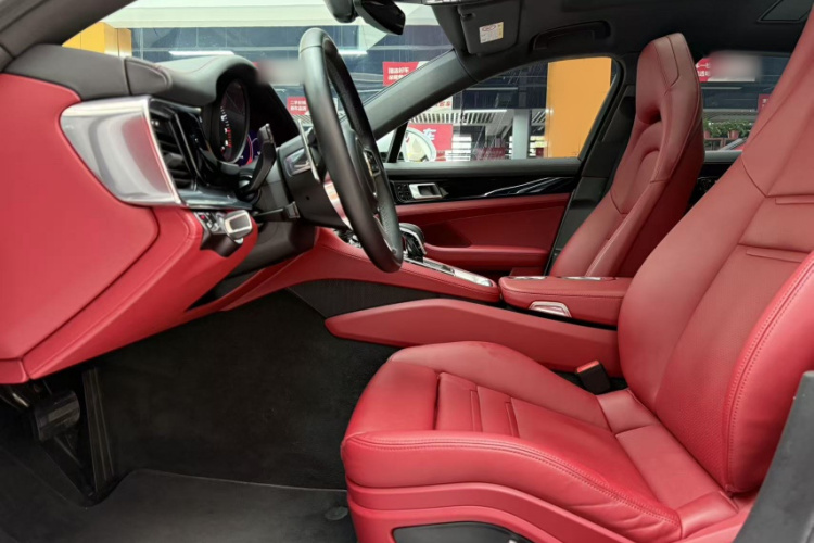 保时捷 2021款 Panamera 4 行政加长版 2.9T中控内饰7002