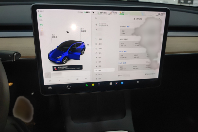特斯拉 Model Y 2021款 标准续航后驱版局部细节16