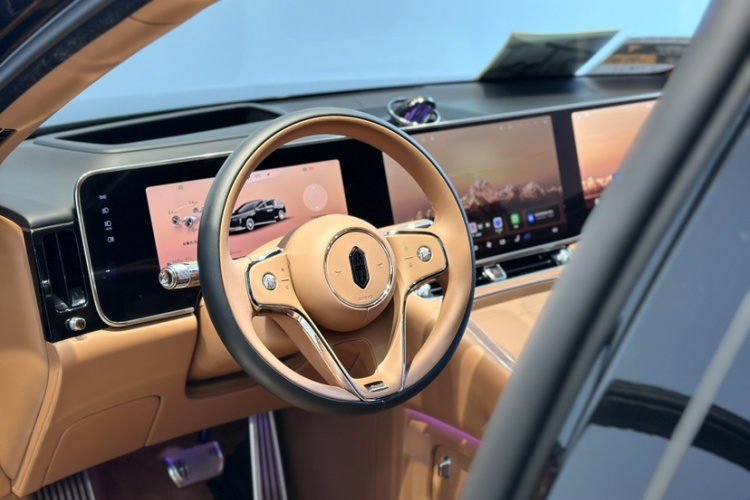 鸿蒙智行 尊界S800 2025款 增程 星辉行政版 4座局部细节13