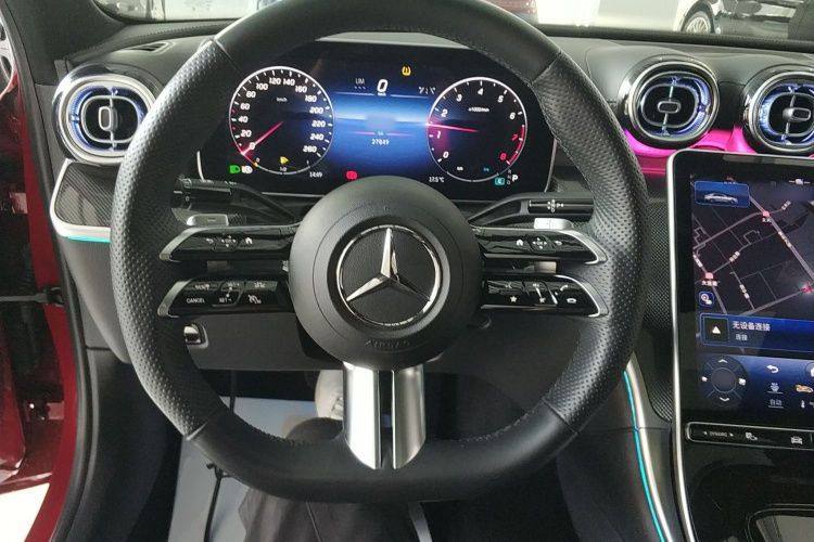 奔驰C级 2023款 改款 C 200 L 运动版局部细节13