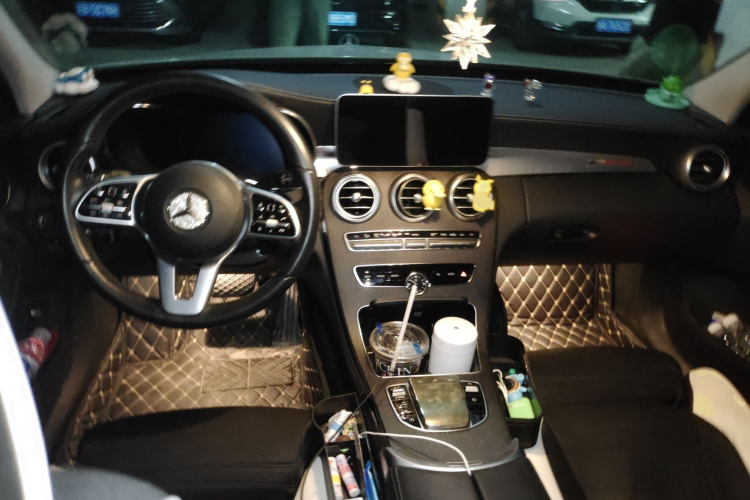 奔驰C级 2020款 改款 C 260 L中控内饰7002