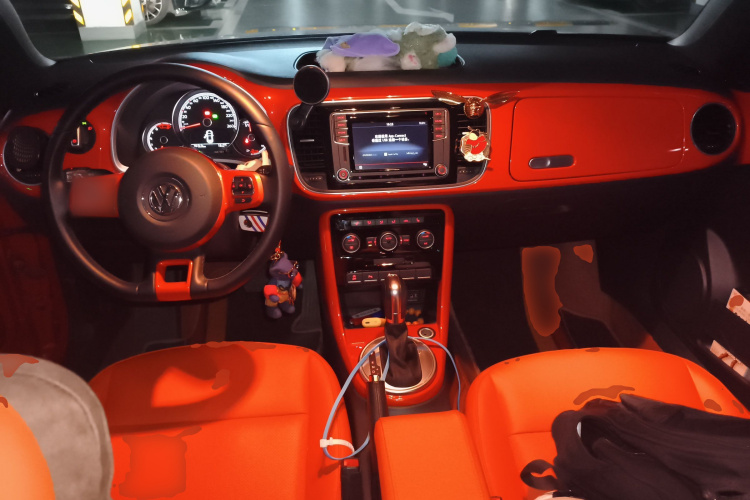 大众 甲壳虫 2017款 280TSI 纵乐版中控内饰12