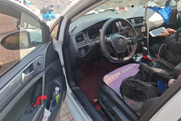 大众 高尔夫 2019款 280TSI DSG豪华型 国VI中控内饰20