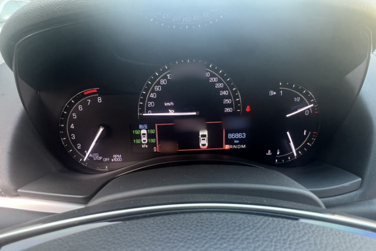 凯迪拉克ATS-L 2017款 28T 时尚型中控内饰7009