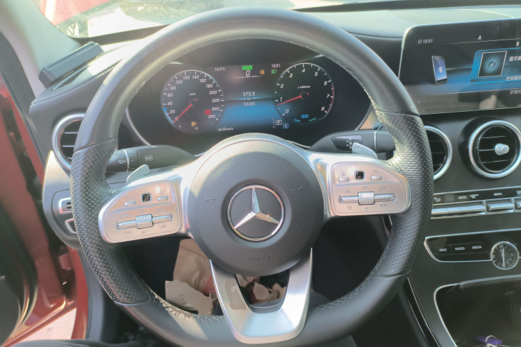 奔驰C级 2021款 C 260 L 运动星耀臻藏版局部细节13