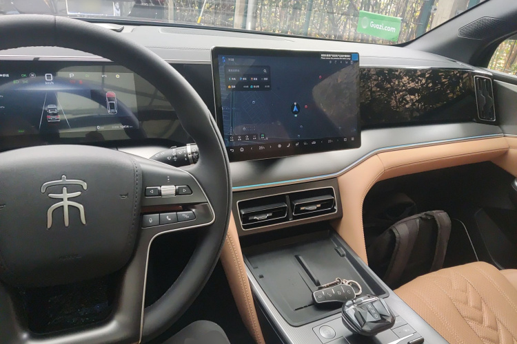 比亚迪 宋L DM-i 2024款 112km 超越型中控内饰12