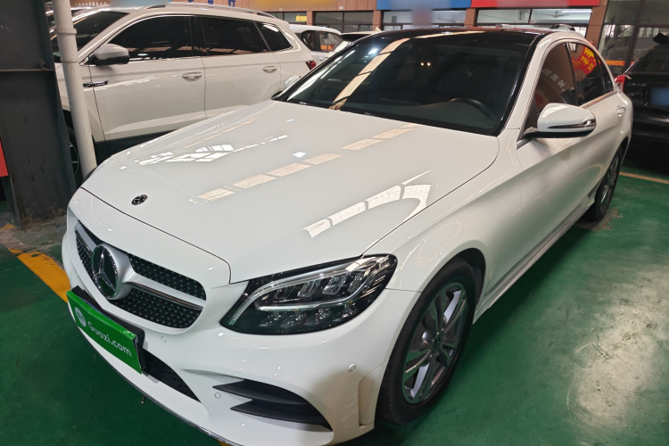 奔驰C级 2021款 C 200 L 时尚型运动版车身外观1