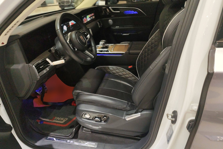 红旗E-HS9 2021款 510km 旗领版 四座中控内饰19