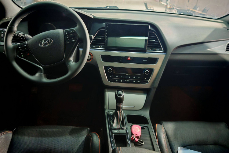 现代 索纳塔 2015款 1.6T GX舒适型中控内饰7002