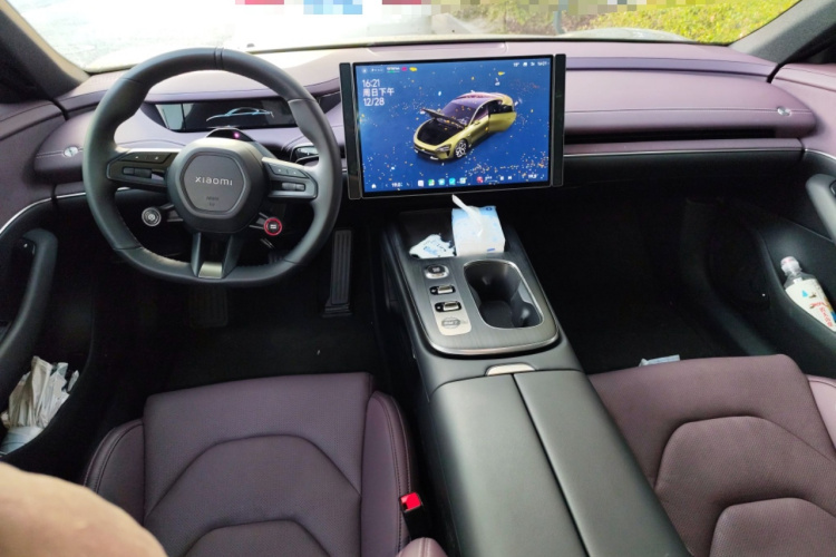 小米汽车 小米SU7 2024款 后驱长续航智驾版中控内饰12