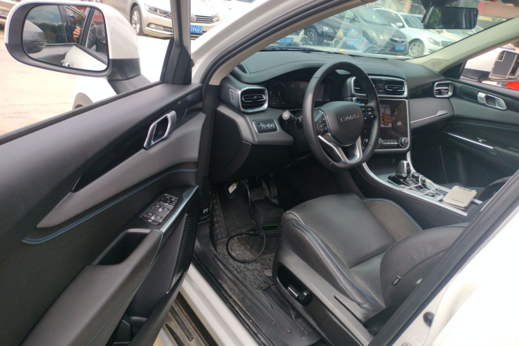 领克01 EM-P 2018款 1.5T PHEV 劲 国V中控内饰7003