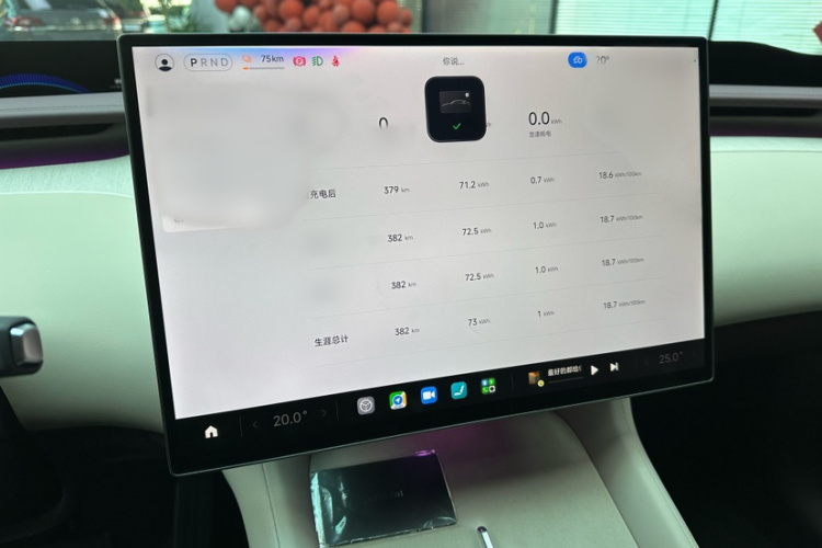 小米汽车 小米YU7 2025款 超长续航后驱版中控内饰7003
