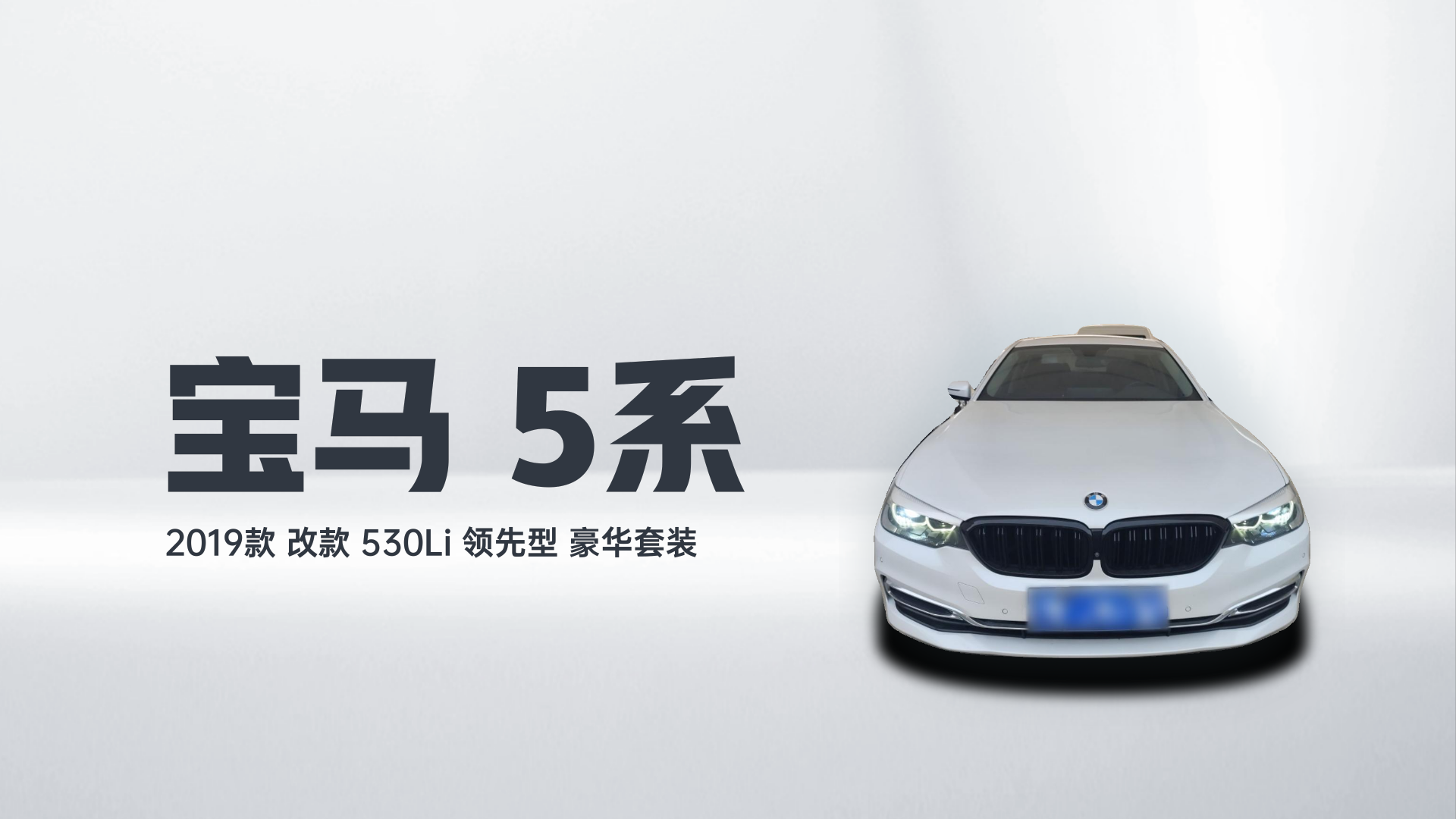 宝马5系 2019款 改款 530Li 领先型 豪华套装解读2