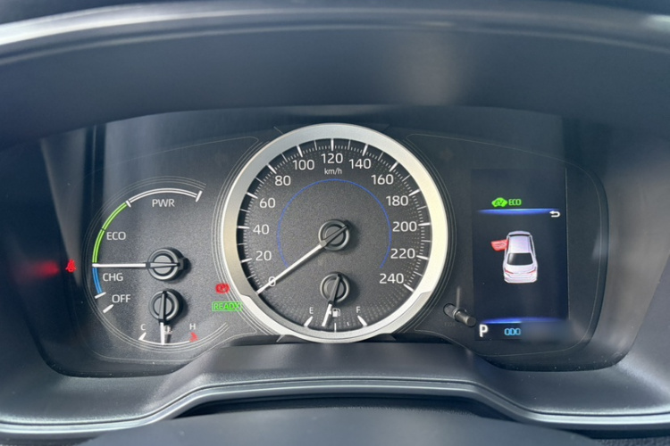 丰田 卡罗拉 2021款 双擎 1.8L E-CVT精英版中控内饰7007