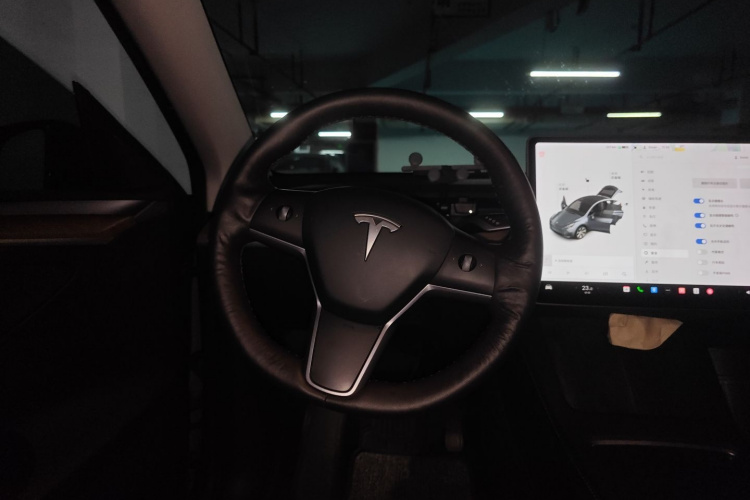 特斯拉 Model Y 2021款 长续航全轮驱动版中控内饰13