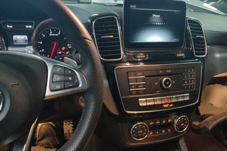 奔驰GLE AMG 2017款 AMG GLE 43 4MATIC中控内饰7002