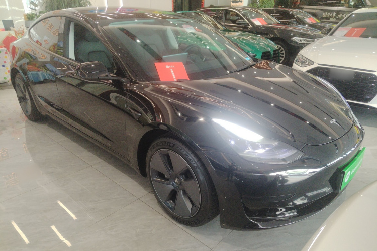 特斯拉 Model 3 2021款 标准续航后驱升级版 3D6车身外观3