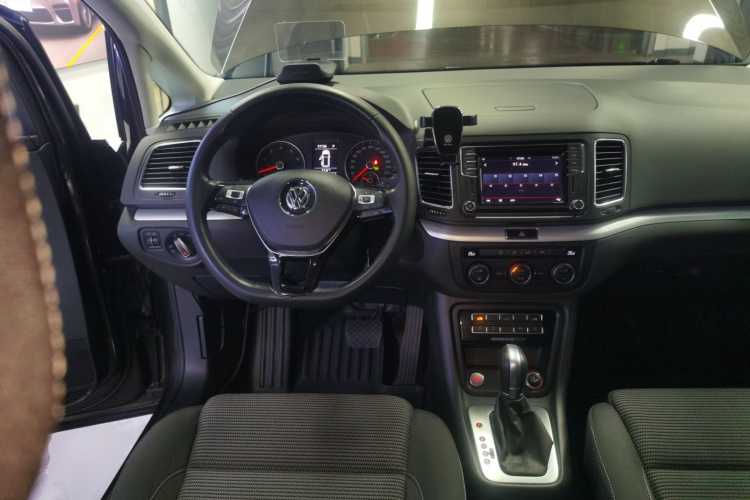 大众 夏朗 2018款 改款 380TSI 舒享型 7座中控内饰13