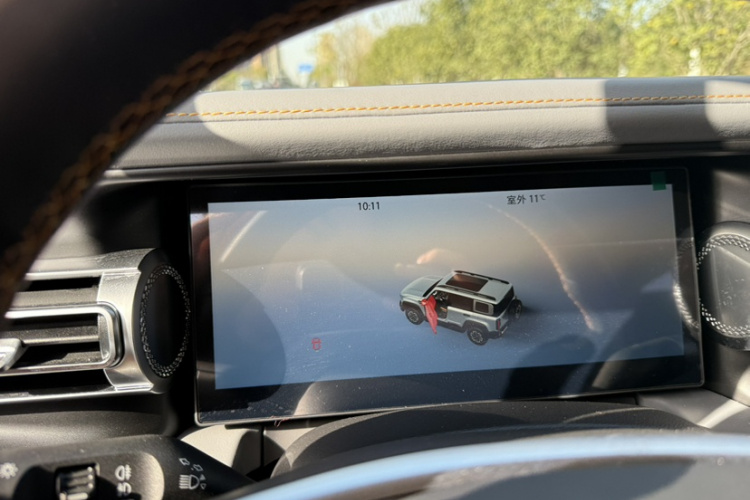 北京越野 北京BJ40 2024款 2.0T 全新城市猎人版 侠客型中控内饰7003