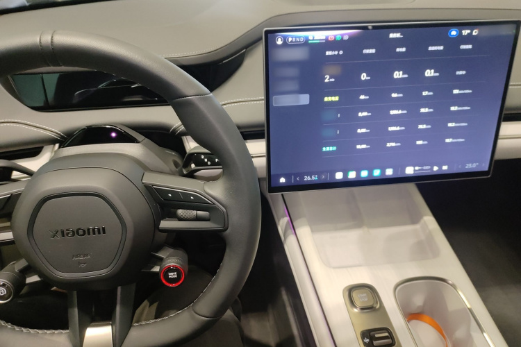 小米汽车 小米SU7 2024款 后驱长续航智驾版中控内饰7002