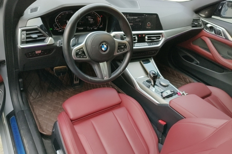 宝马4系 2022款 改款 425i M运动曜夜套装中控内饰12