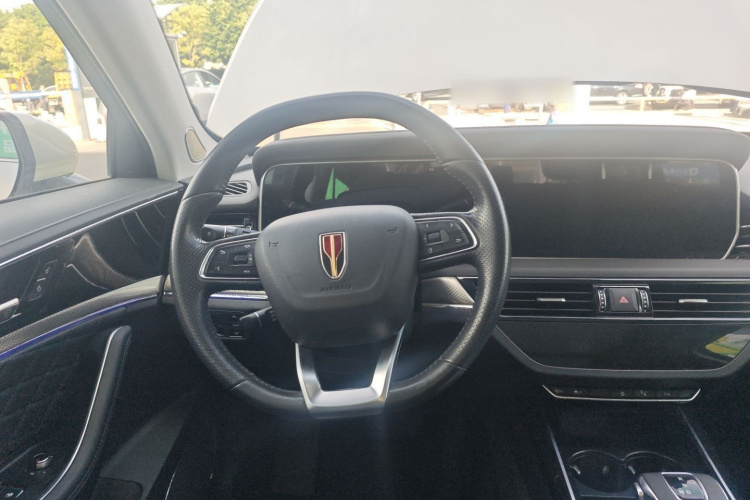 红旗HS5 2019款 2.0T 智联旗享版中控内饰13