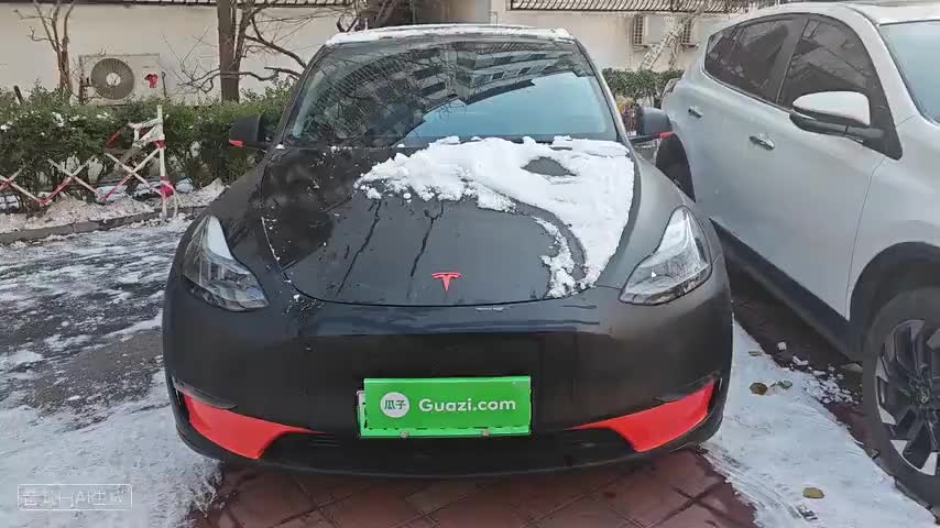 特斯拉 Model Y 2022款 改款 长续航全轮驱动版检测视频1