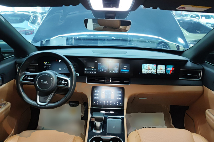 理想汽车 理想ONE 2021款 增程6座版中控内饰7002