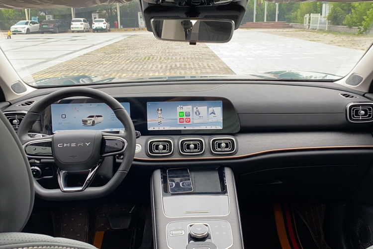 奇瑞 瑞虎9 2023款 2.0T 双离合两驱领先版 5座中控内饰7003