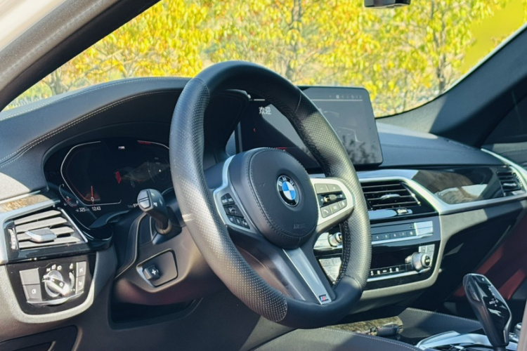 宝马5系 2021款 改款 525Li M运动套装中控内饰7009