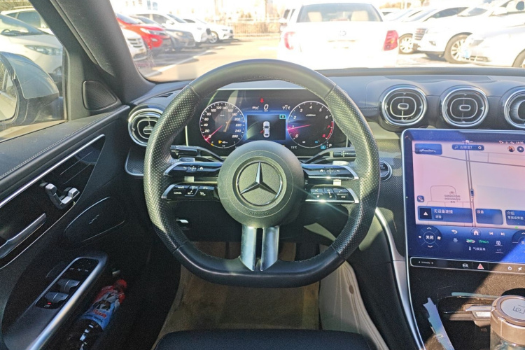 奔驰C级 2023款 改款 C 260 L 运动版中控内饰13