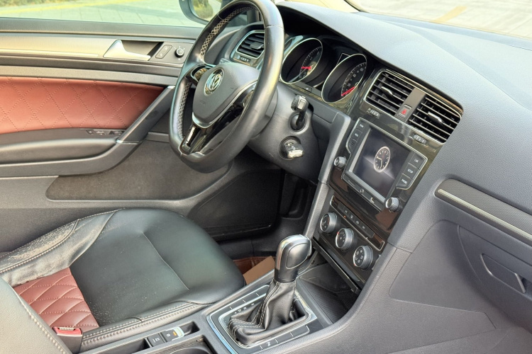 大众 高尔夫 2017款 230TSI 自动舒适百万辆纪念版中控内饰7010