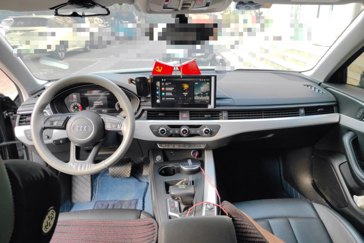 奥迪A4L 2020款 40 TFSI 时尚致雅型中控内饰12